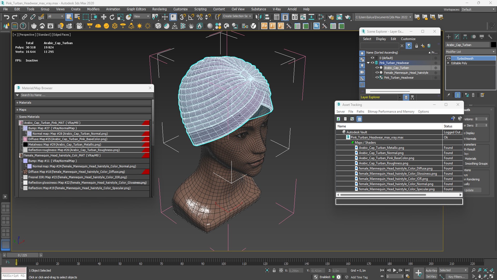 3D Pink Turban Headwear https://p.turbosquid.com/ts-thumb/0K/EHn3LG/Ei/pink_turban_headwear_015/jpg/1744086592/1920x1080/fit_q87/0751662db849e2d9c6836a15300443d22dc95e28/pink_turban_headwear_015.jpg