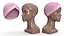 Pink Turban Headwear