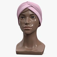 Pink Turban Headwear