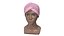 Pink Turban Headwear