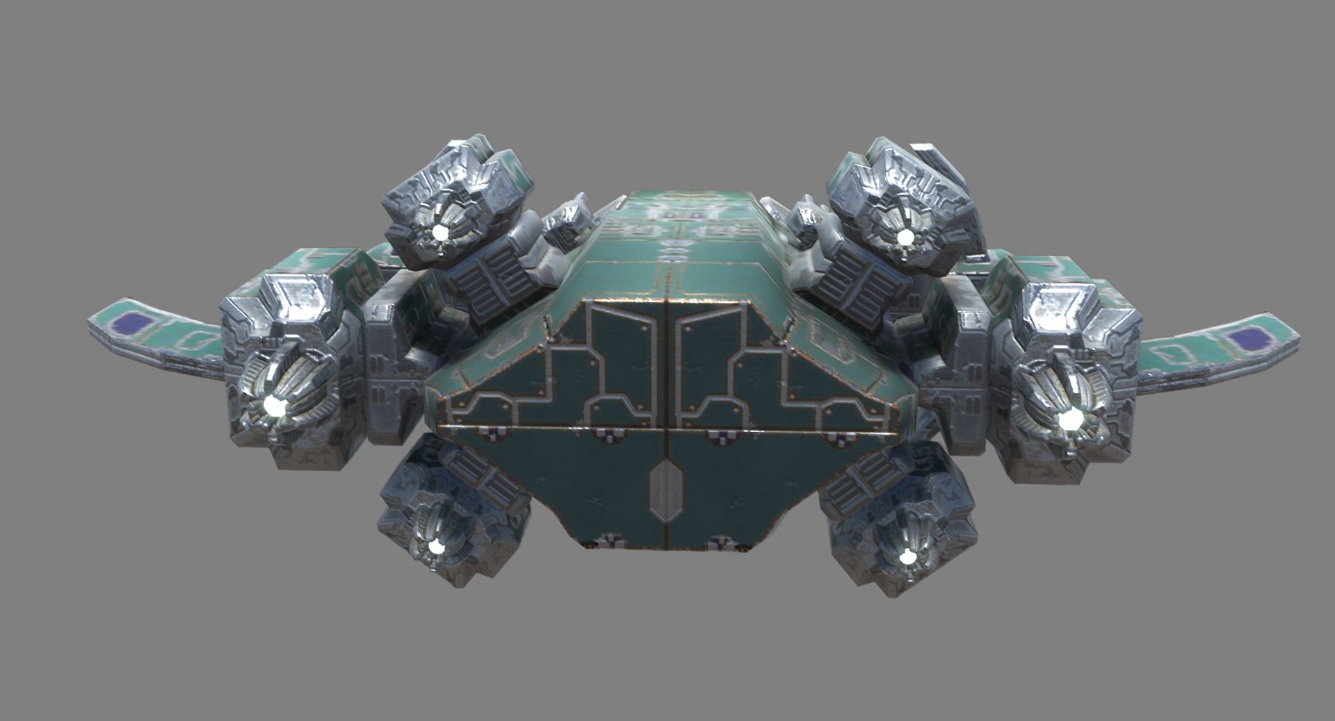 Spaceships space corvette fighter 3D model - TurboSquid 1441911