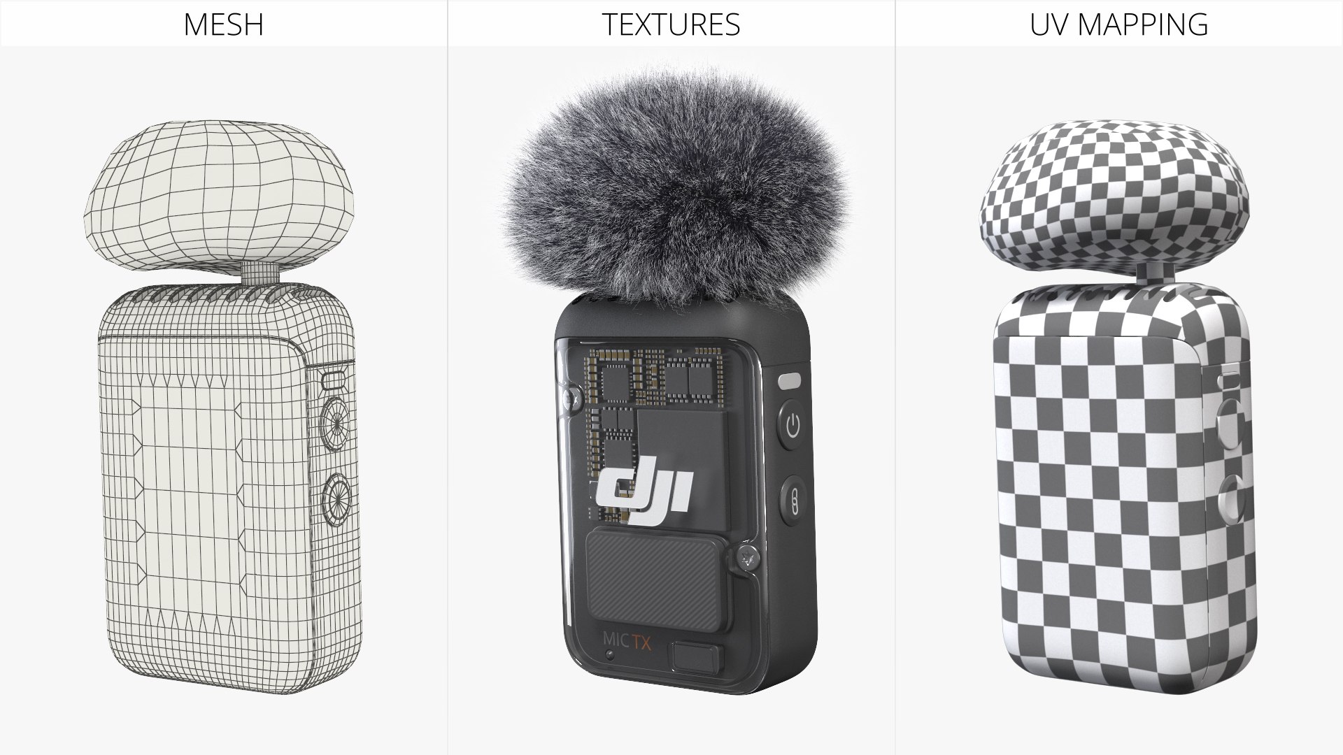 Microphone DJI Mic 2 with Windscreen Fur model https://p.turbosquid.com/ts-thumb/0K/HNntLs/lh/microphone_dji_mic_2_with_windscreen_fur_005/jpg/1790802388/1920x1080/fit_q87/1f6a264b8e91683ac22b8417bcc89fcd709d195e/microphone_dji_mic_2_with_windscreen_fur_005.jpg
