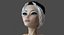 Personagem manipulado de bailarina de cisne branco