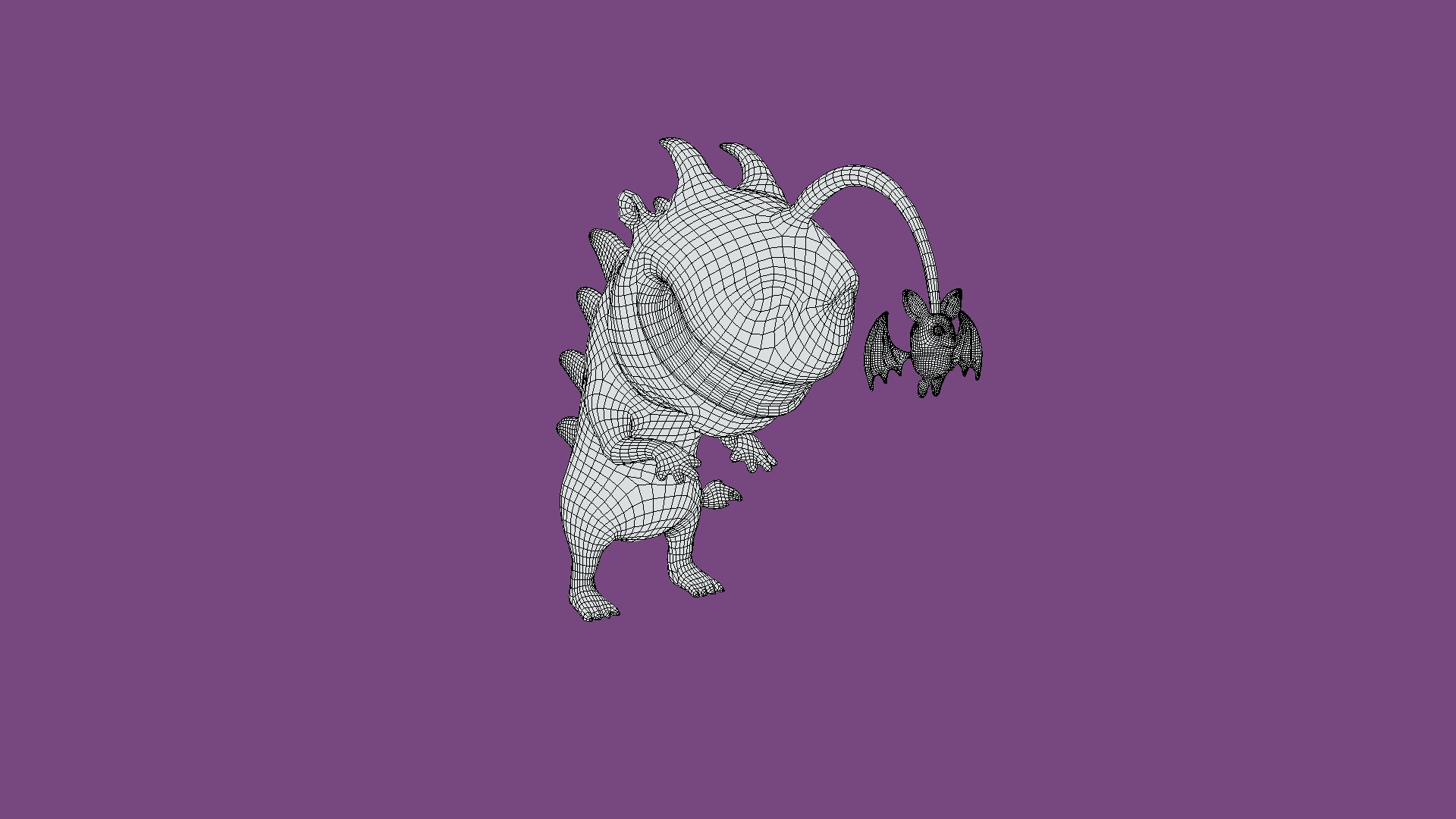 Strangler Dragon Monster 3D Model - TurboSquid 1875479