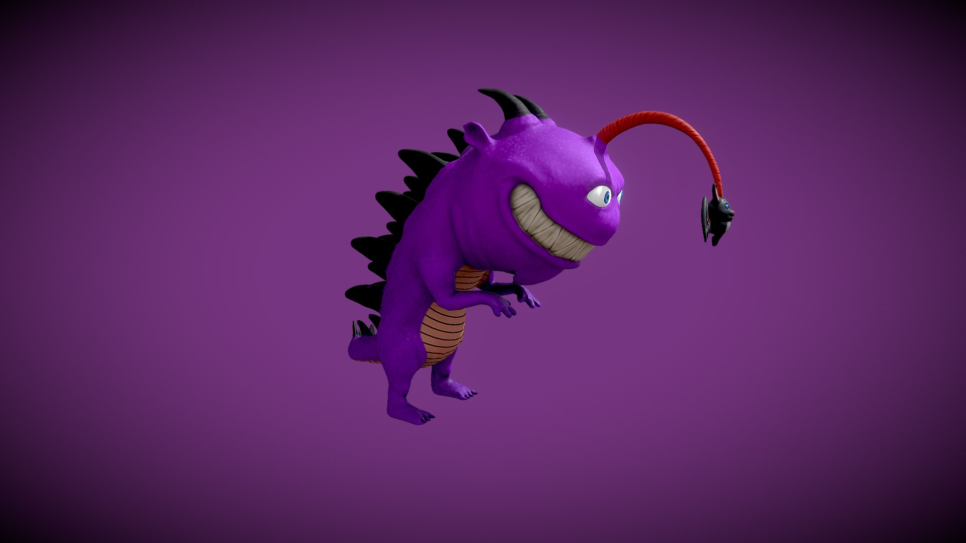 Strangler Dragon Monster 3D Model - TurboSquid 1875479