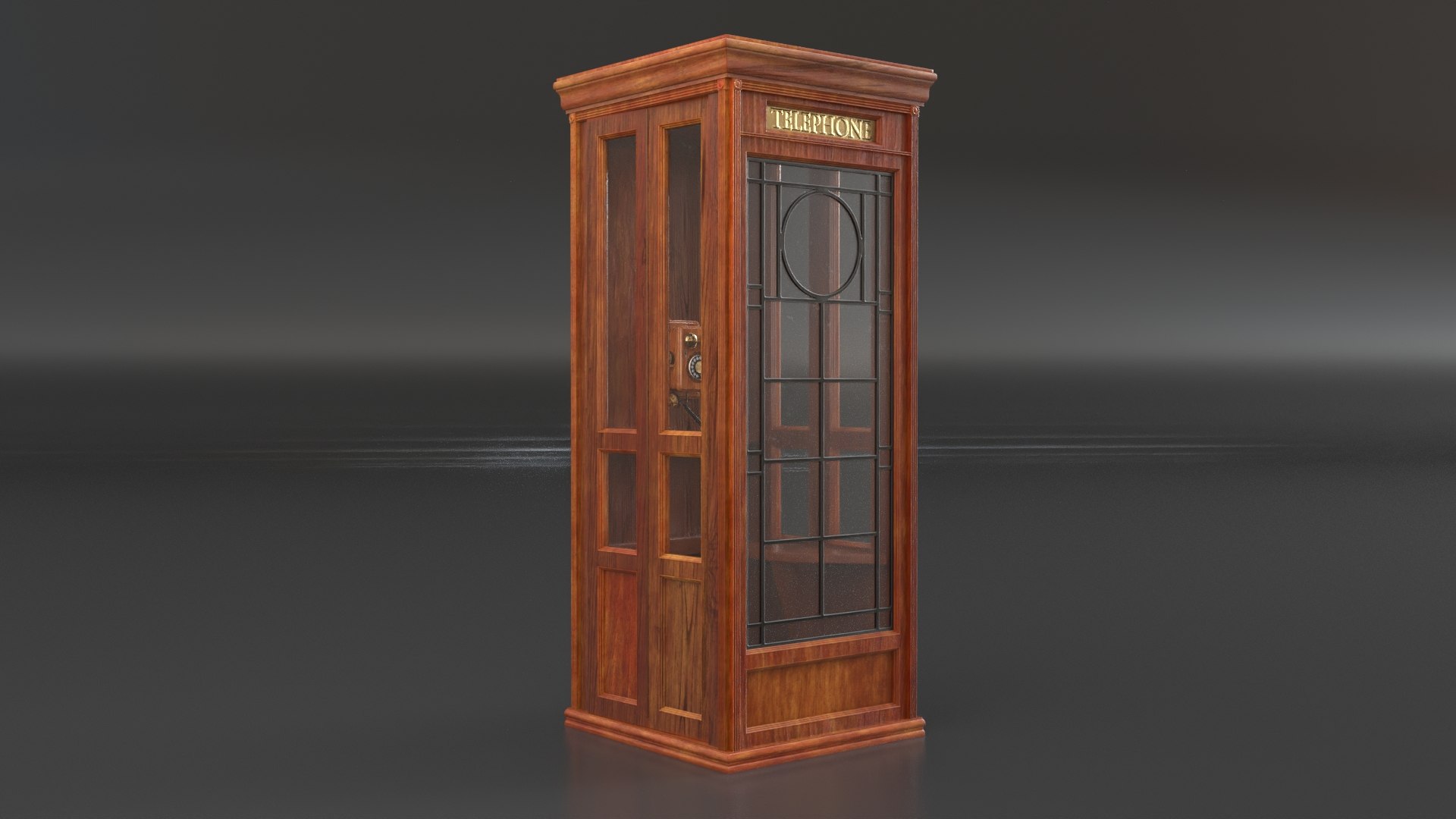 3D Wooden Vintage Telephone Model Kit - DIY Assembly Puzzle For Adults & Teens Home Decor