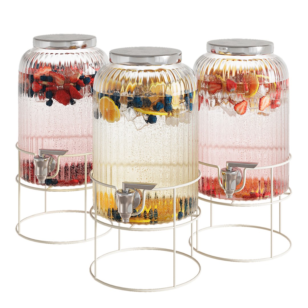 Lemonade dispensers 3D model https://p.turbosquid.com/ts-thumb/0K/MUjPOp/5e/render_0132j/jpg/1725437866/1920x1080/fit_q87/f4b1346319d3802116420109f1d4c978ae355f97/render_0132j.jpg