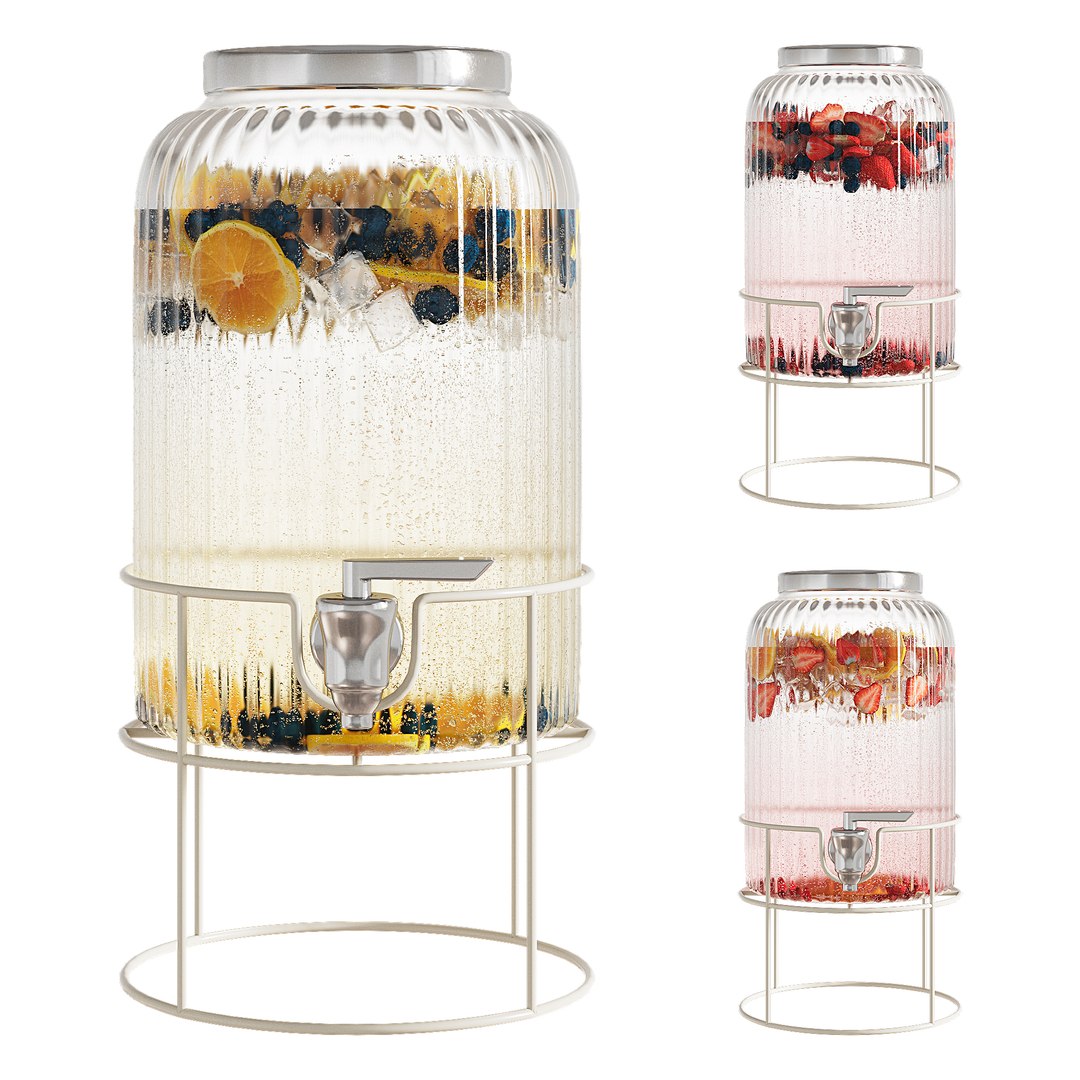 Lemonade dispensers 3D model https://p.turbosquid.com/ts-thumb/0K/MUjPOp/DQ/render_014j2/jpg/1725437860/1920x1080/fit_q87/0fc057c2bb915ca3cb3ecee2892d5ea8725f2b26/render_014j2.jpg