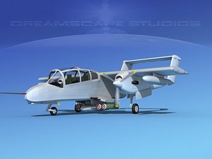 3d propellers rockwell ov-10 bronco