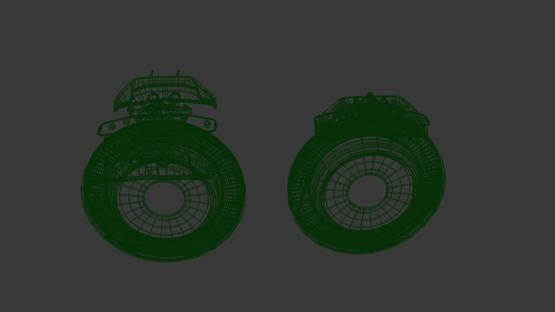 Brake Rotor Exploded Model - TurboSquid 1287962