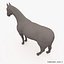 Horse Friesian  (Fur)