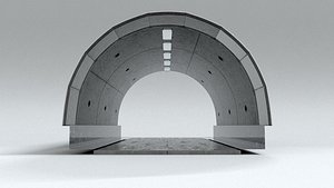 3D model laos Tunnel Module