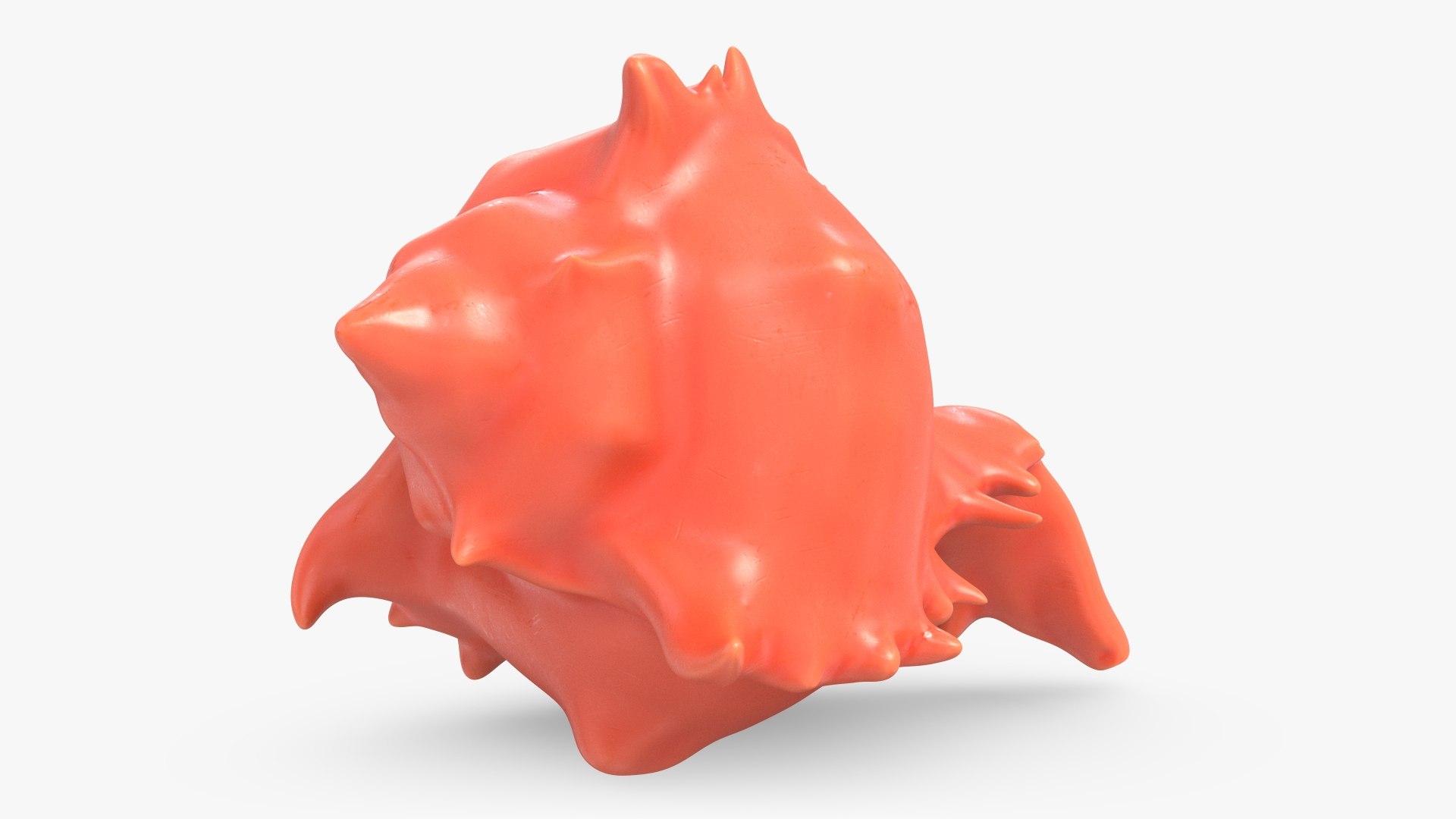 3D model Big Sea Shell Plastic Toy TurboSquid 1996552