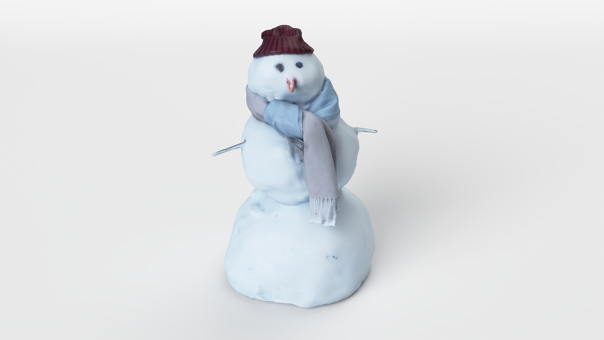 Snowman 04 3D Model - TurboSquid 2160626