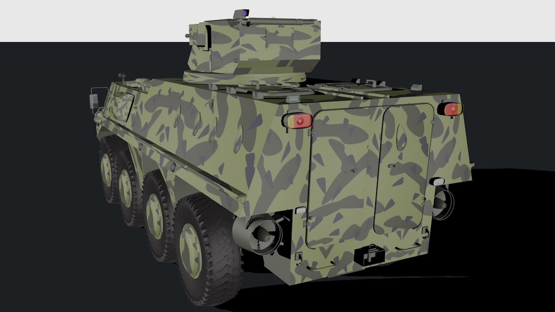 Btr - 4 3d C4d