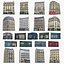 Realistic Paris City Buildings Game Collection