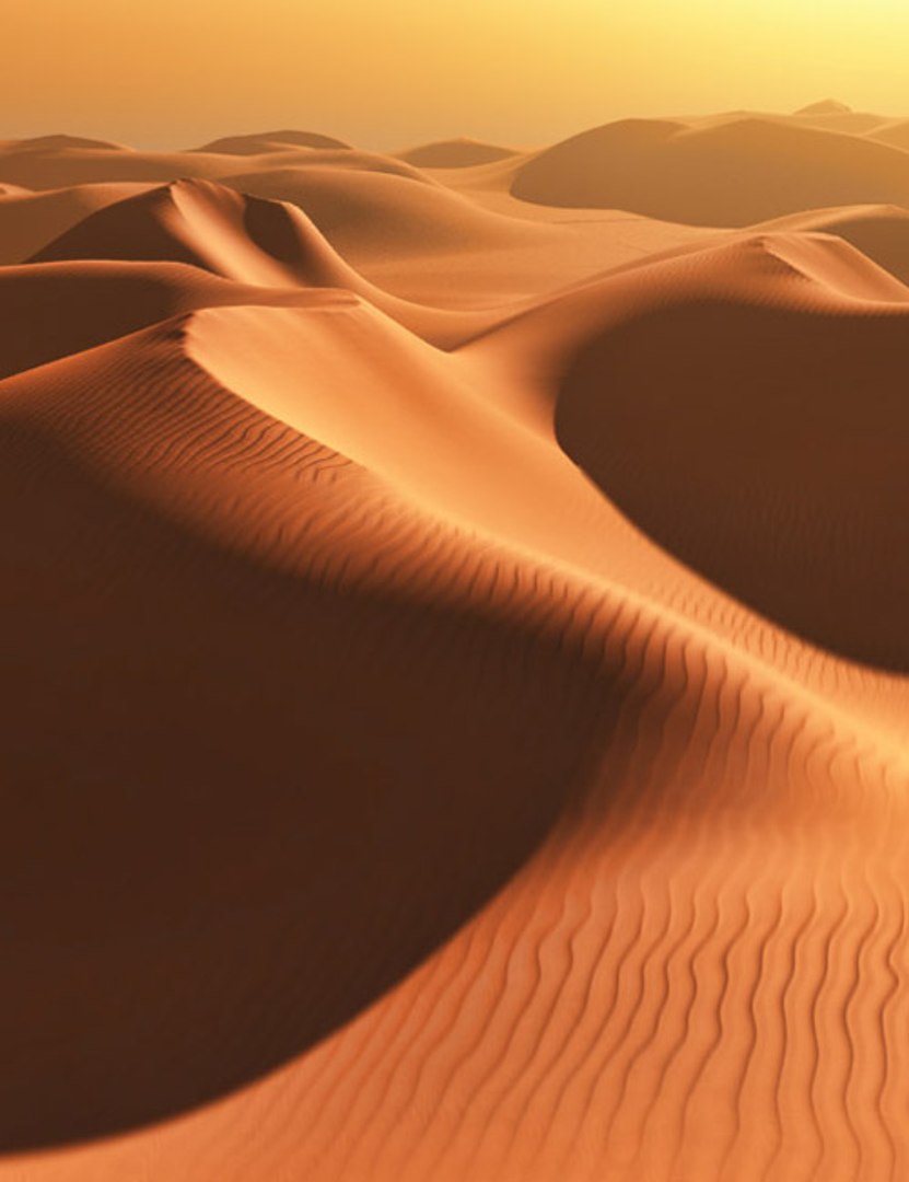 3d sand dunes vue