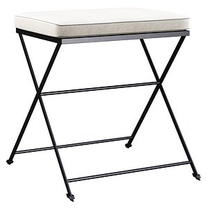 3D Manutti St-Tropez Footrest model