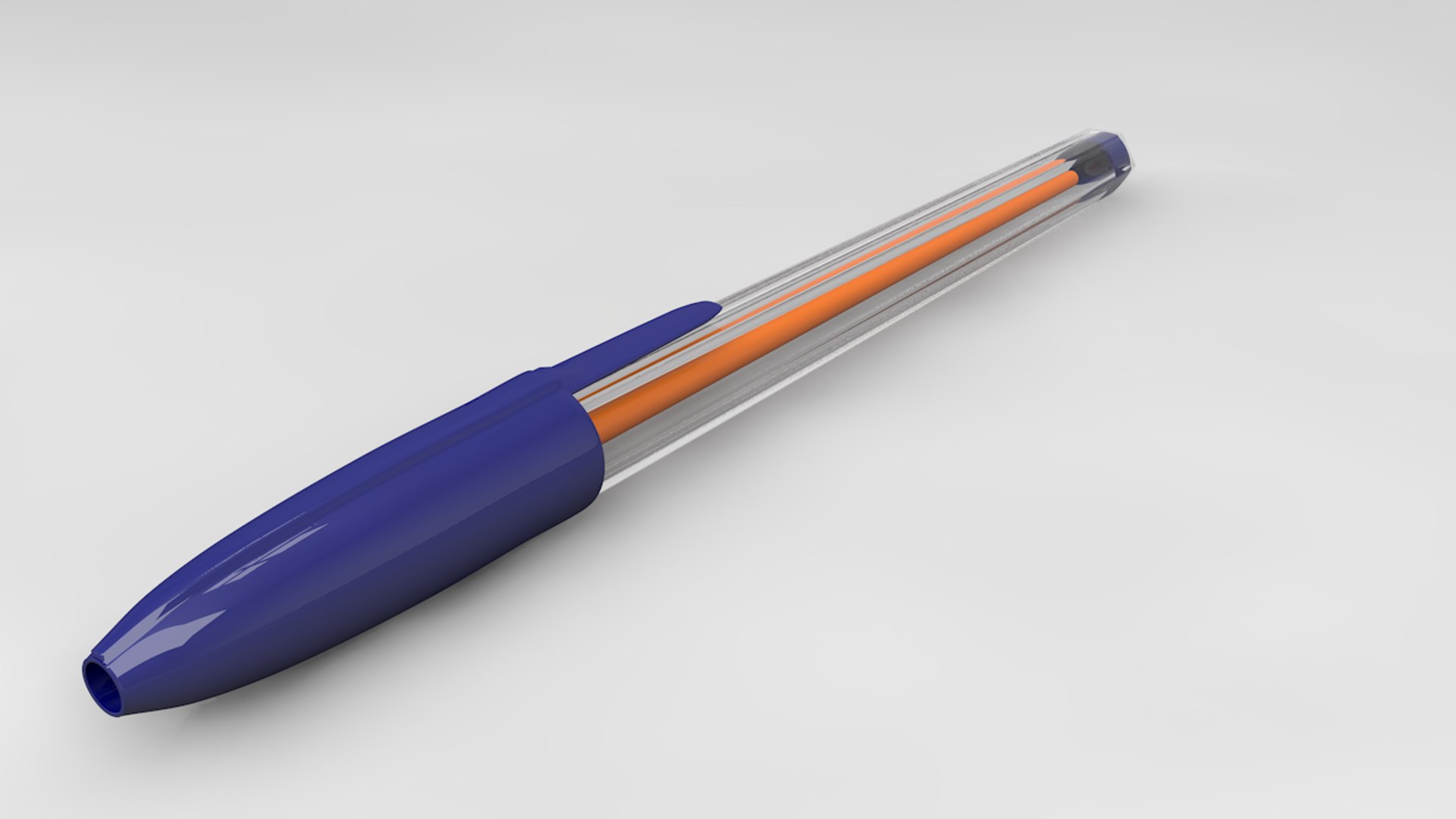 3d Bic Pen Model