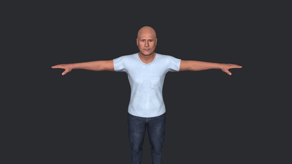 드웨인 존슨 - 더 락 하이퍼 리얼리스틱 풀 바디 풀 리지드 3D 캐릭터 3D 모델 - TurboSquid 2120118