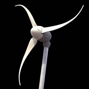 wind generator 3d lwo