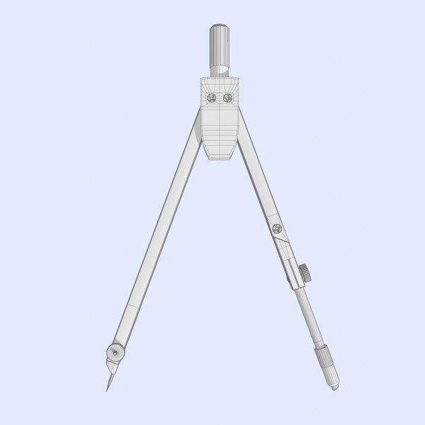 3D Drawing compass - TurboSquid 1974194