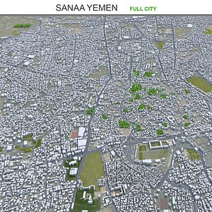 3D Sanaa Yemen model