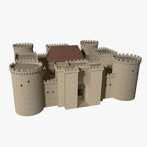 3D Model Medieval Castle - TurboSquid 1802171