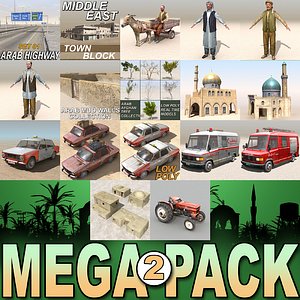Arab City-Elements MEGA Collection 2