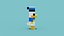 Voxel Donald Duck