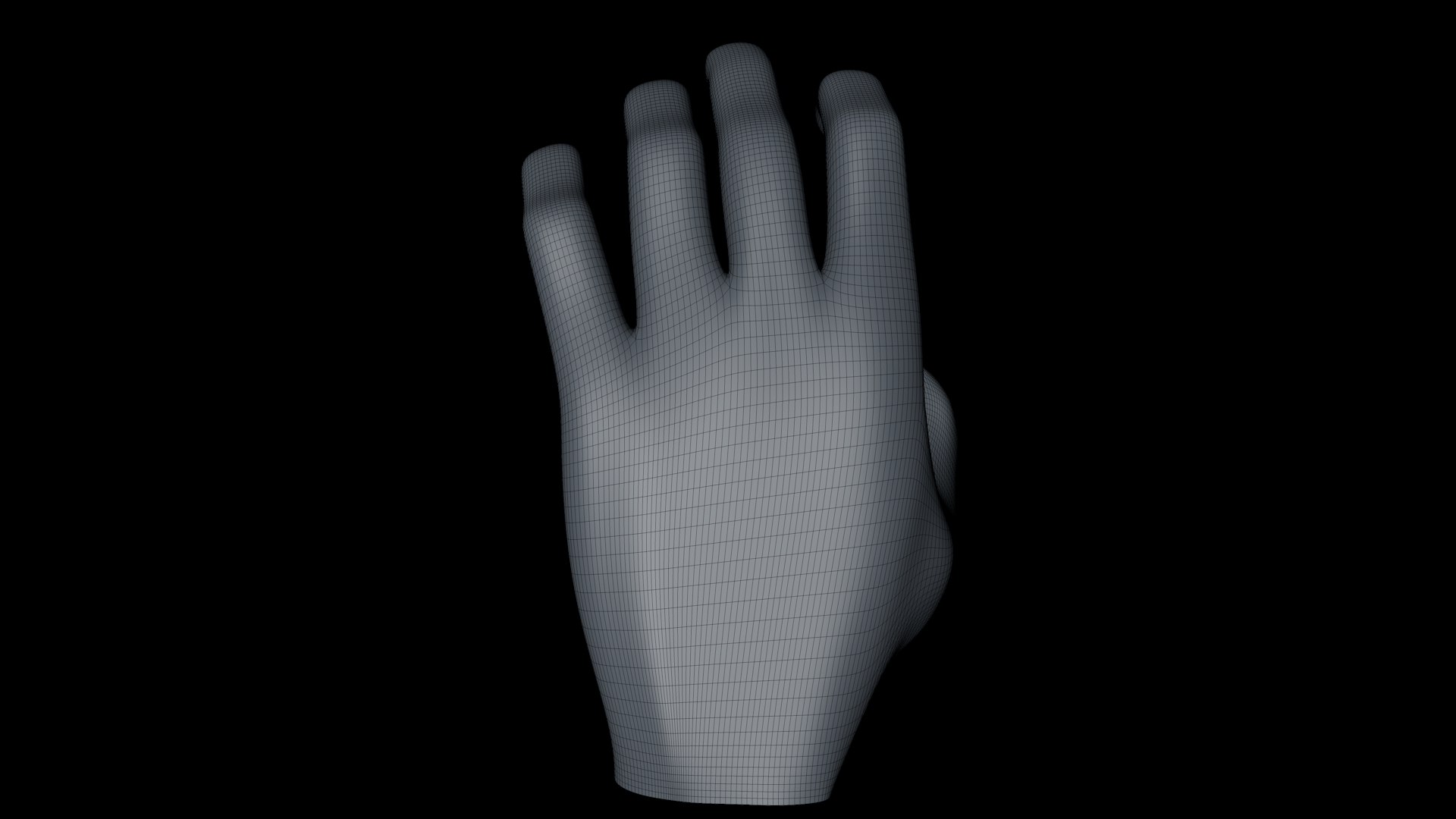 3ds max hand
