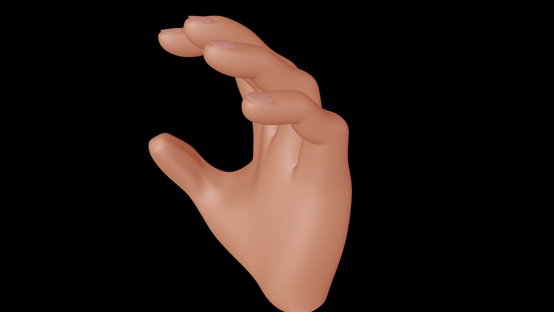 3ds max hand
