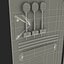 3d model dartboards electronic modelled