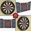 3d model dartboards electronic modelled