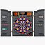 3d model dartboards electronic modelled