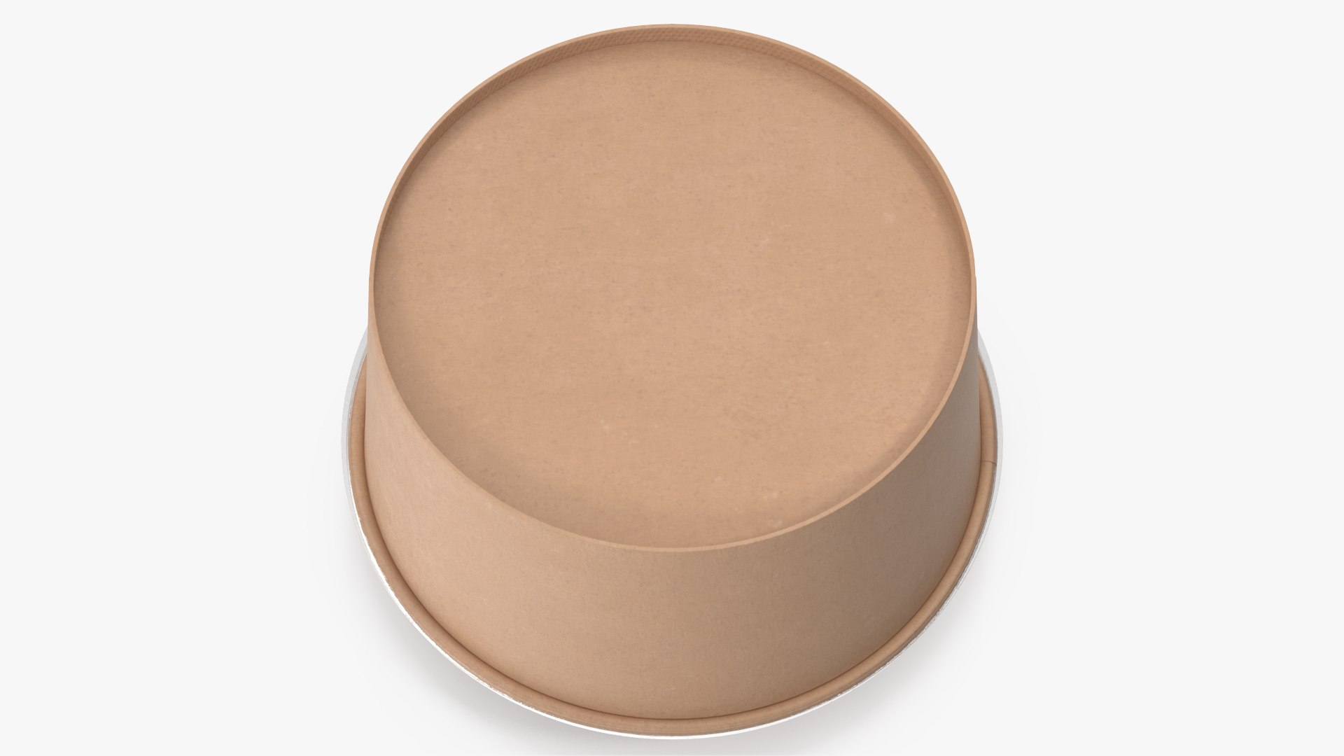 3D Kraft Paper Food Bowl - TurboSquid 1692159