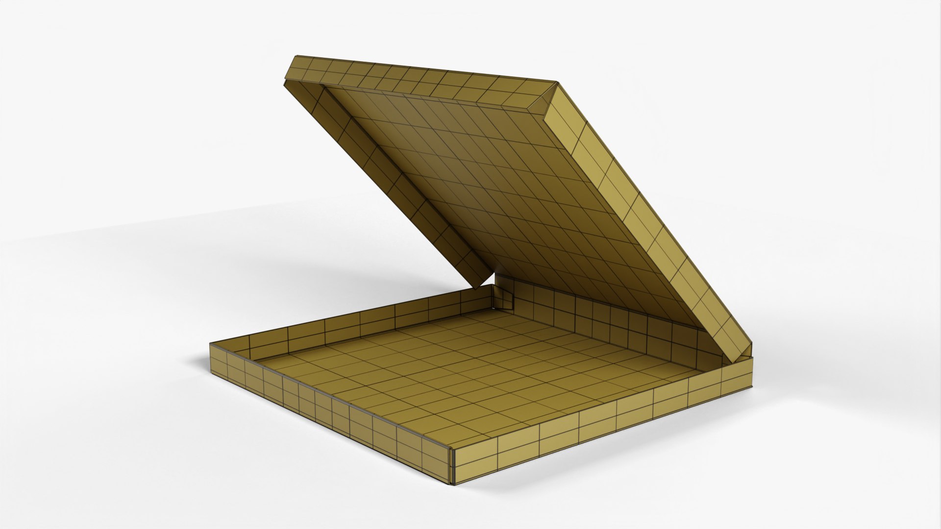 3D 8-inch Kraft Paper Open Pizza Box https://p.turbosquid.com/ts-thumb/0L/Q1B4mU/Iv/wireframe_07/jpg/1664271584/1920x1080/fit_q87/b11d87b6c8a3e5817682bf5c6898d8e52593f4cc/wireframe_07.jpg