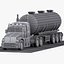 Cartoon Tanker Truck