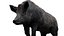 WildBoar Fur Rigged