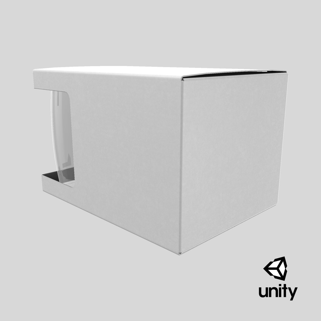 3D Glassware Long Standard Blank and Generic Box TurboSquid 2133719