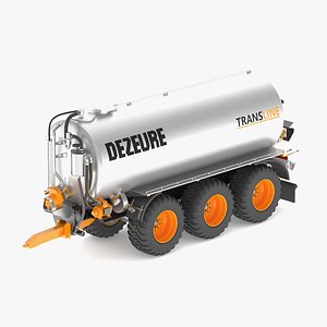 3D Dezeure Slurry Spreader Transline model