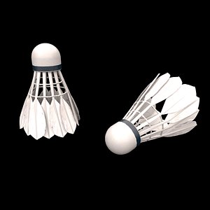 3D Badminton shuttle model