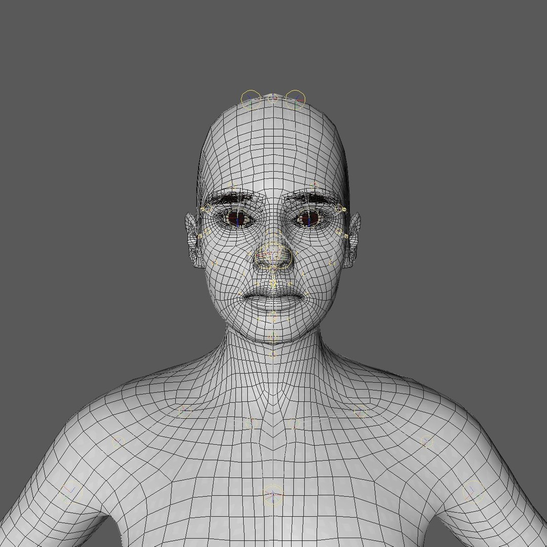 base mesh 25 year 3d model