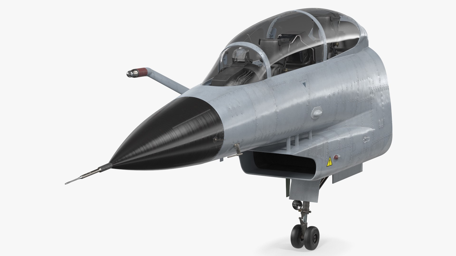 Chengdu J10 S Tandem Seated Cockpit 3D model preview