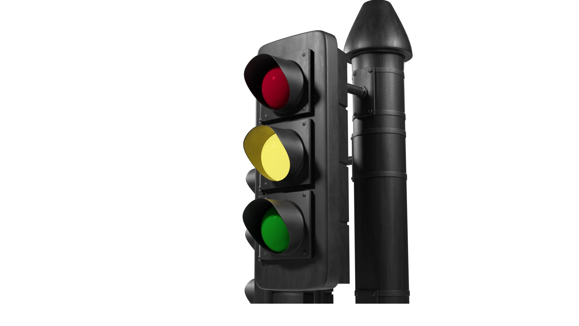 Free 3D Free Lol Poly Traffic Light Model - TurboSquid 2023940