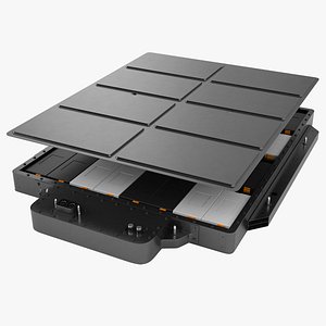 Electric Cars Battery Generic 12 3D model