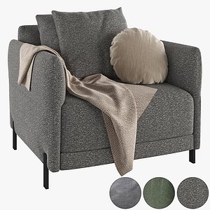 3D model Armchair Matthew