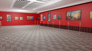 3D Art Gallery model