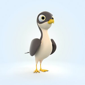 Falcon 3D model