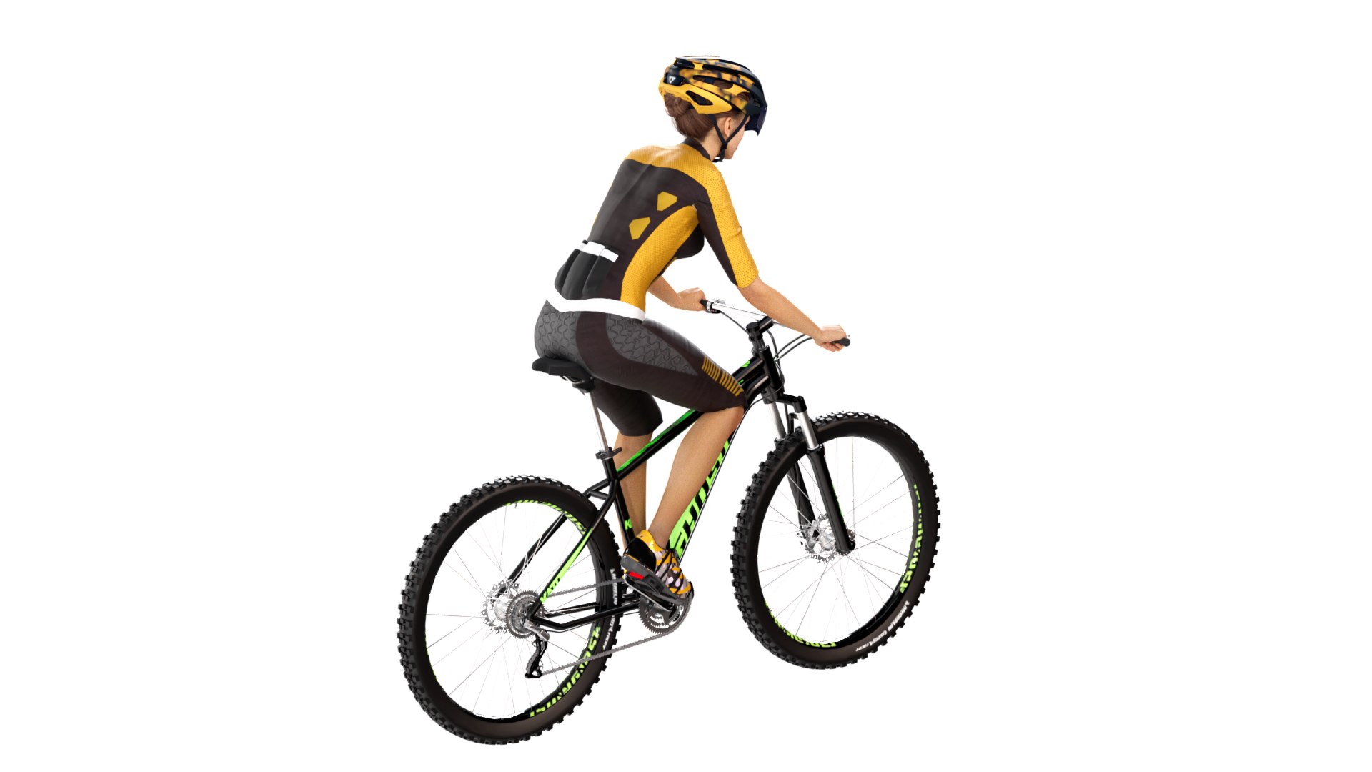 Bicycle Rider 3D Model - TurboSquid 2289883